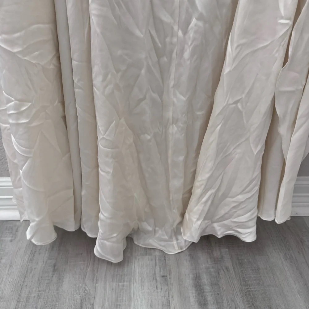cult gaia XS Ivory Long Sleeve Cutout Maxi Jasmin Dress - Picture 10 of 12